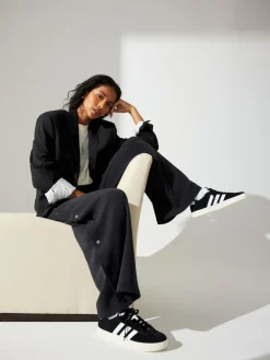 adidas Black Dark VL Court 3.0 Trainers Sale