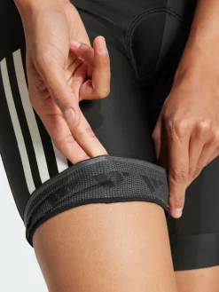 adidas Black Essentials 3-Stripes Padded Cycling Bib Shorts Online