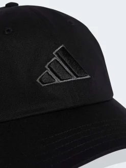 adidas Black Tonal Logo Dad Cap Clearance