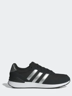 adidas Black/Silver RUN 60s 4.0 Trainers