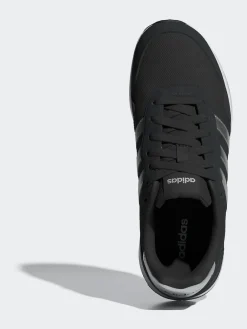 adidas Black/Silver RUN 60s 4.0 Trainers