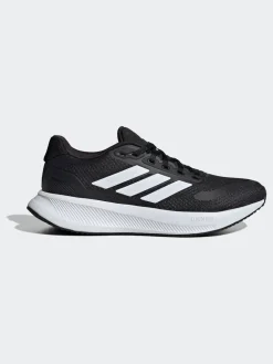 adidas Black/White Grand Court Trainers Hot