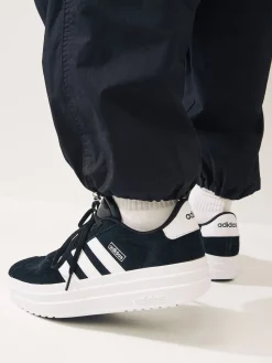 adidas Black/White VL Court Bold Trainers Outlet