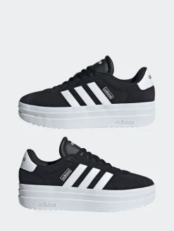 adidas Black/White VL Court Bold Trainers Outlet