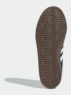 adidas Black/White VL Court 3.0 Trainers New