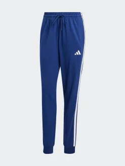 adidas Essentials 3-Stripes Cuffed Joggers Blue