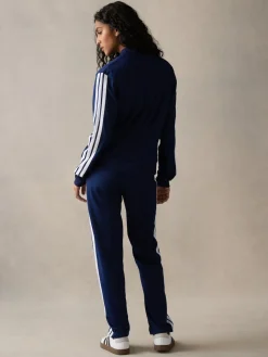 adidas Blue Essentials 3-Stripes Tracksuit Online