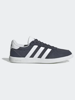 adidas Dark Blue Breaknet Sleek Trainers Clearance