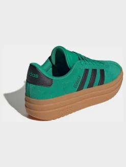 adidas Green/Black VL Court Bold Trainers Online
