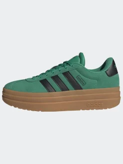 adidas Green/Black VL Court Bold Trainers Online