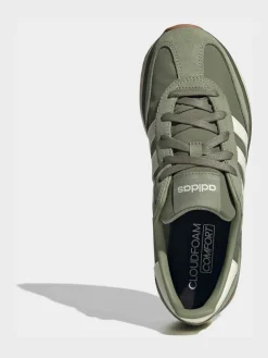 adidas Green/White RUN 60s 4.0 Trainers Discount