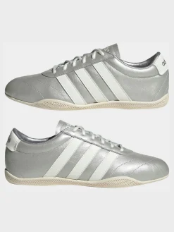 adidas Grey Grand Court Lo Trainers New