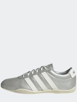 adidas Grey Grand Court Lo Trainers New
