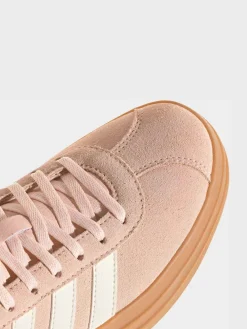 adidas Light Pink VL Court Bold Trainers Clearance