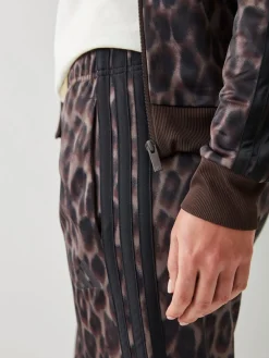 adidas Natural Essentials 3-Stripes Tracksuit Animal Aop Clearance