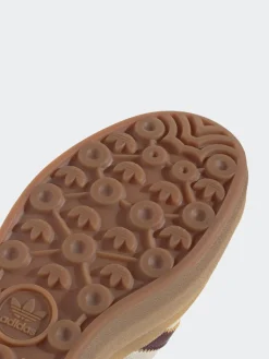 adidas originals Beige/Red Gazelle Bold W Trainers Best