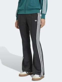 adidas originals BB Firebird Trackpant Flare Trousers Black Sale
