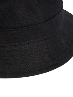 adidas originals Trefoil 100% Cotton Bucket Hat Black Outlet
