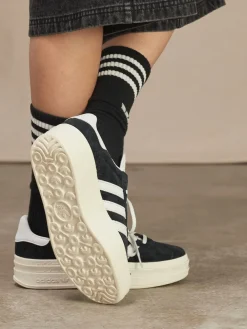 adidas originals Black Dark Gazelle Bold W Trainers New