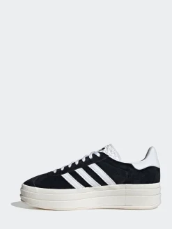 adidas originals Black Dark Gazelle Bold W Trainers New