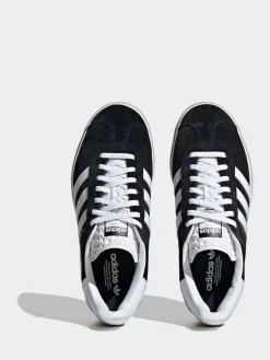 adidas originals Black Dark Gazelle Bold W Trainers New