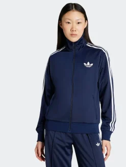 adidas originals Firebird Classic Loose Jacket Blue Hot