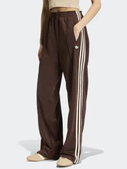adidas originals Brown/Cream Firebird Loose Trousers Best