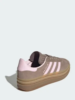 adidas originals Light Brown Gazelle Bold W Trainers Online