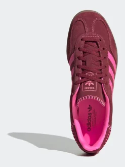 adidas originals Red/Pink Gazelle Indoor Trainers Outlet