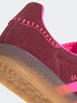 adidas originals Red/Pink Gazelle Indoor Trainers Outlet