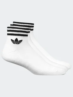 adidas originals Ankle Socks 3 Pack White Discount