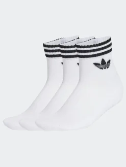 adidas originals Ankle Socks 3 Pack White Discount