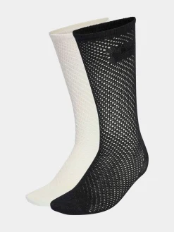 adidas originals Crochet Crew Socks 2 Pack White Clearance