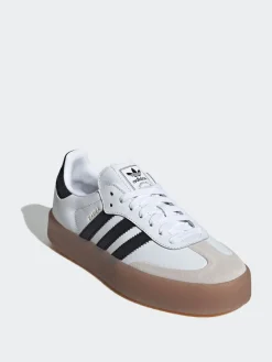 adidas originals White Sambae W Trainers Clearance