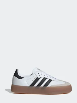 adidas originals White Sambae W Trainers Clearance
