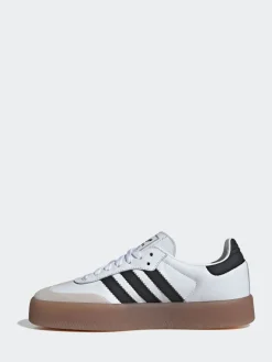 adidas originals White Sambae W Trainers Clearance