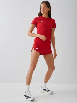 adidas Adizero Shorts Red New