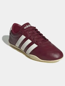 adidas Red/White Grand Court Lo Trainers Discount