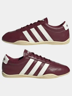 adidas Red/White Grand Court Lo Trainers Discount