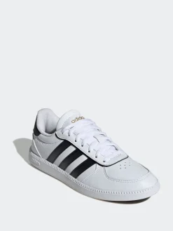 adidas White / Black Breaknet Sleek Trainers Discount