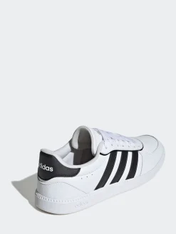 adidas White / Black Breaknet Sleek Trainers Discount