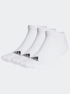 adidas Cushioned Low Cut Socks 3 Pack White Hot