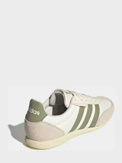 adidas White/Green Barreda Lo Trainers Outlet