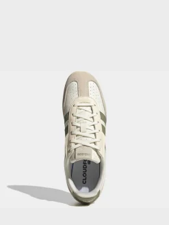 adidas White/Green Barreda Lo Trainers Outlet