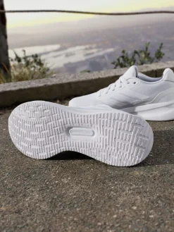 adidas White/Grey Grand Court Trainers