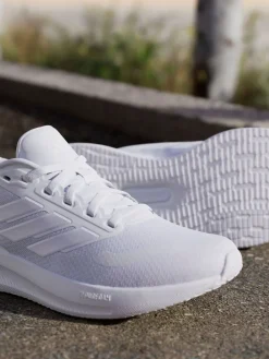 adidas White/Grey Grand Court Trainers