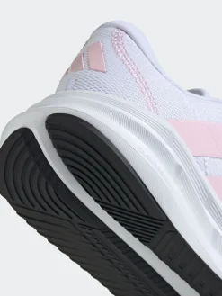 adidas White/Pink Galaxy 7 Trainers Outlet