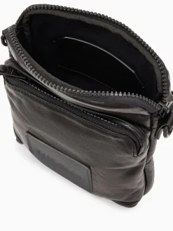 All Saints AllSaints Black Falcon Pouch Clearance