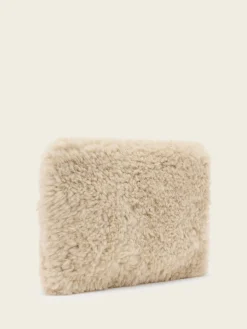 All Saints AllSaints Cream Bettina Song Clutch New