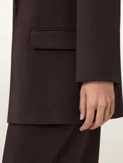 All Saints AllSaints Red Aleida Tri Blazer Outlet